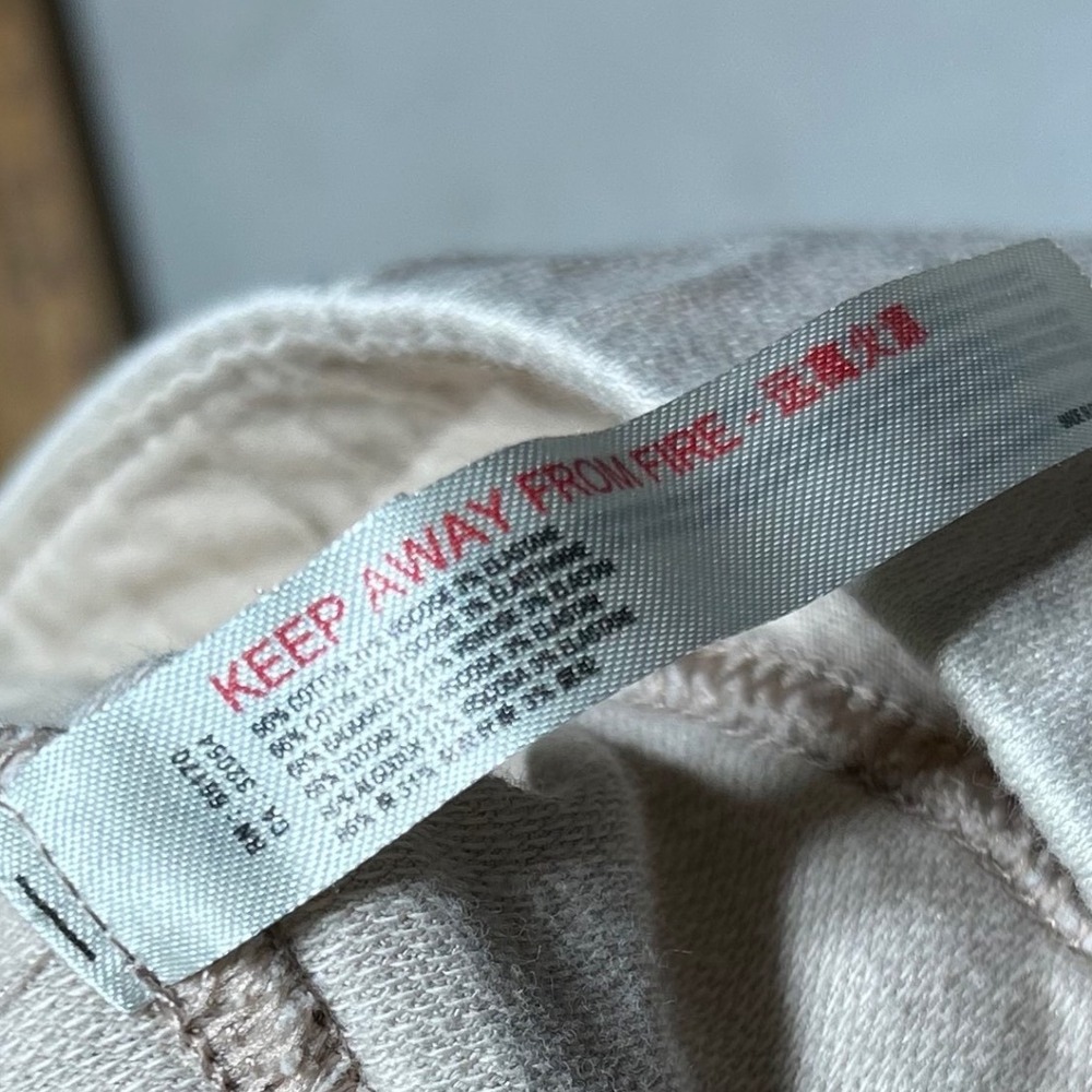 FP Movement Free People Cargo Sweatpants Blush Beige Drop Crotch Joggers Medium - Picture 5 of 5